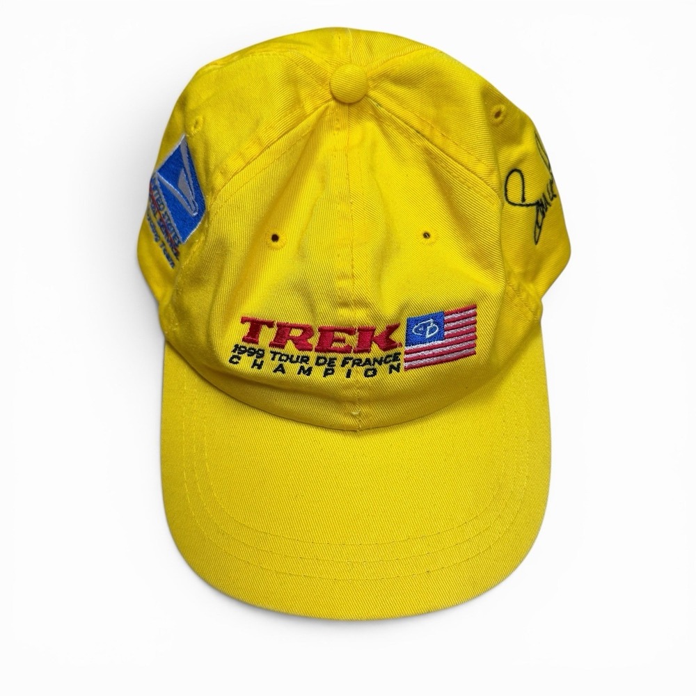 Vintage 1999 Tour de France Hat US Postal Cycling Champion Lance Armstrong TREK